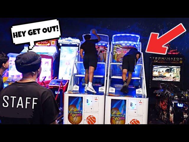 We Got Banned From The ARCADE