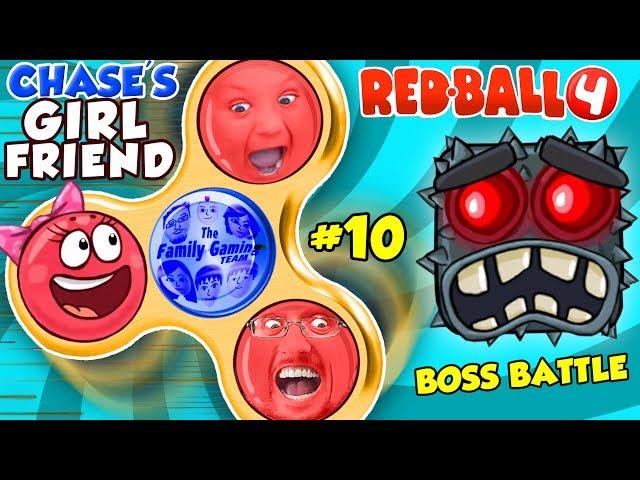 RED BALL 4 FIDGET SPINNER SAVES CHASE'S GIRLFRIEND! FGTEEV BOSS BATTLE #10 (Volume 5 Level 70-75)