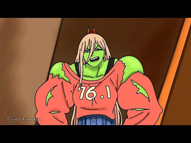 Power Chainsaw She-hulk Transformation Animation - The biggest Arms She Hulk - Ever