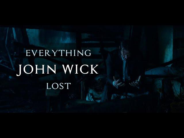 Everything John Wick Lost