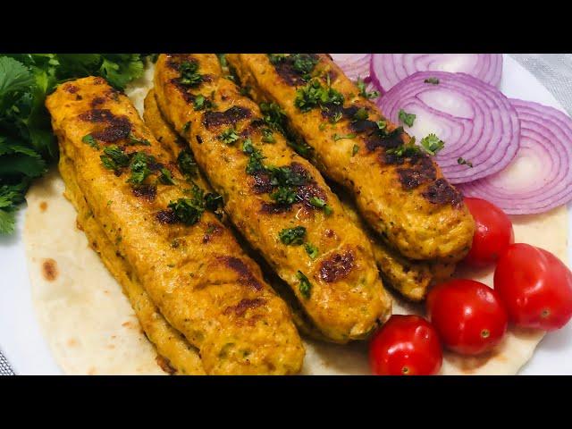 chicken kubida kabob | کباب مرغ زعفرانی نرم و آبدار با شیوه جدید | خوشرنگ و خوش ذایقه