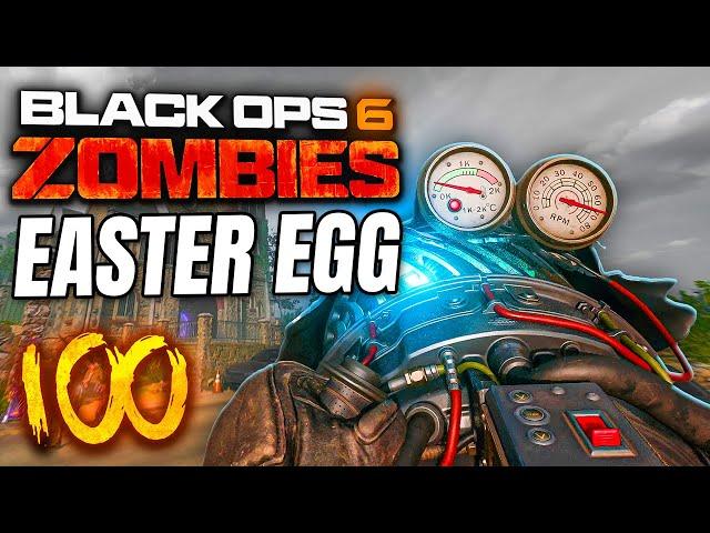 BLACK OPS 6 ZOMBIES - WORLD'S FIRST EASTER EGG HUNT GAMEPLAY!!!