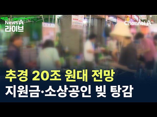 2차 추경, 20조 원대 전망…민생지원금·소상공인 빚 일부 탕감 / 채널A / 뉴스A 라이브