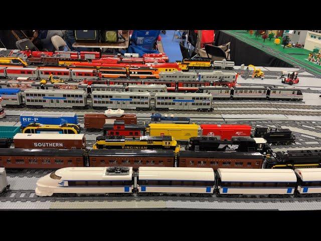 LEGO WAMALTC Train Yard - BrickFair VA 2023