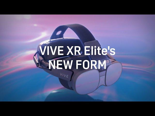 VIVE XR Elite + Deluxe Pack: New Accessories, New Form