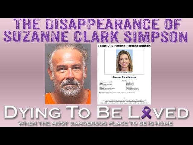The Disappearance of Suzanne Clark Simpson. From Kassidy O'Connell's  Dying To Be Loved Series
