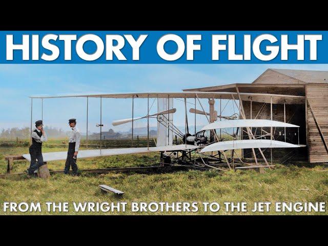 The History Of Flight | From The Wright Brothers To The Jet | Upscaled Documentary