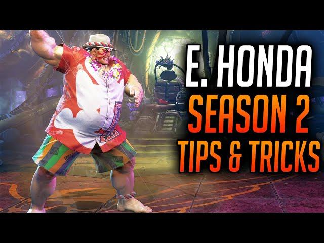 Street Fighter 6 E. Honda Season 2 Guide! Tips & Tricks