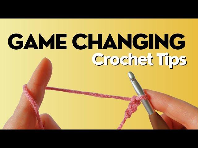 3 SIMPLE CROCHET HACKS that changed my life