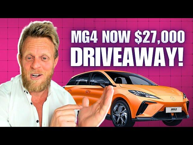 Australia's cheapest electric car gets INSANE price cut - $27,000 driveaway!