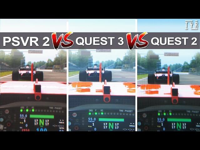 THROUGH THE LENSES - PSVR2 PC Adapter vs QUEST 3 vs QUEST 2!!