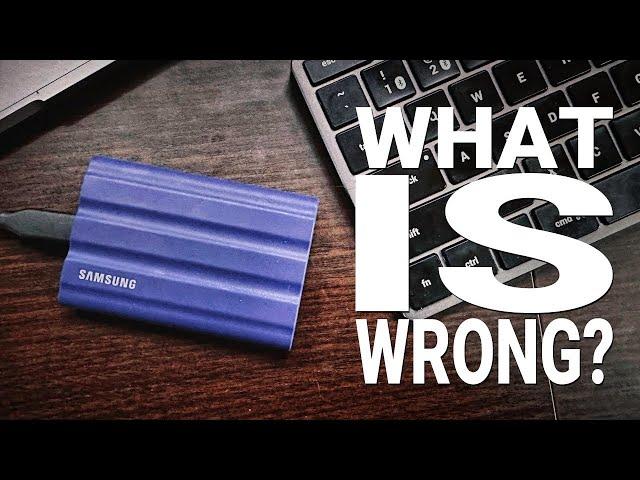 Samsung 2TB T7 Shield SSD: Why are my speeds slow? Is it defective? Let's talk about it!