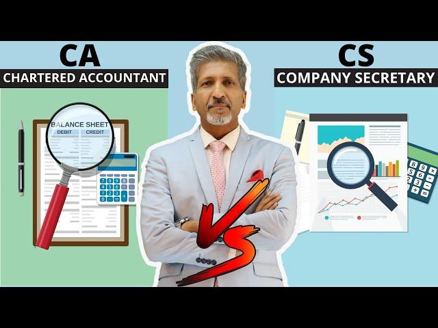 Chartered Accountants  VS Company Secretary I #shorts I #ytshorts I #youtubeshorts