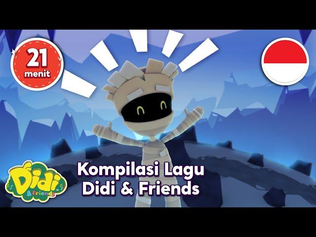 Kompilasi lagu 21 menit Lagu Anak-Anak Indonesia | Didi & Friends Indonesia