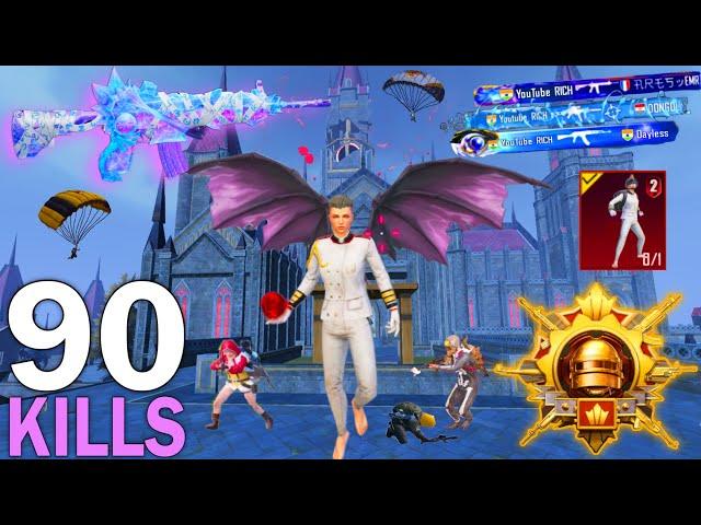 90 KILLS OMG! NEW BEST ERANGEL GAME PLAY with/ FULL s2 OUTFIT Pubg mobile