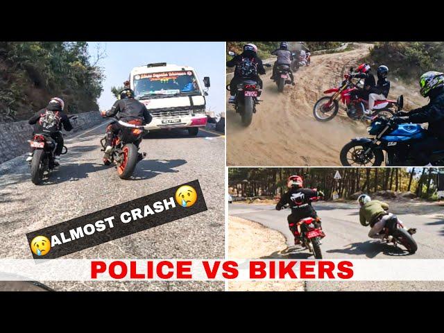 || Life ma first time yasari vageyo|| police vs bikers ||