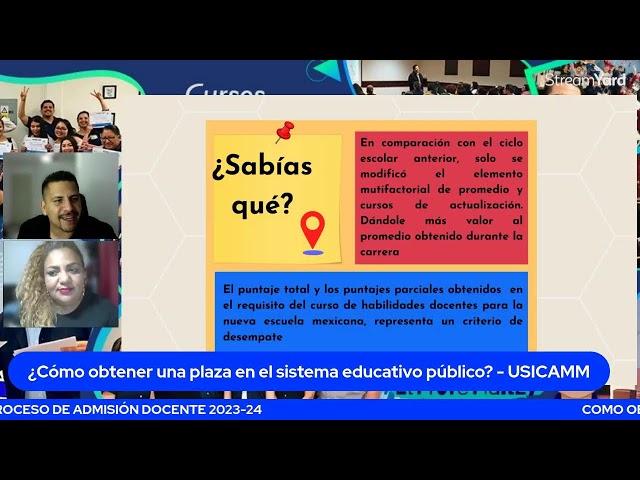 ¿Cómo obtener tu plaza docente en el sistema público?