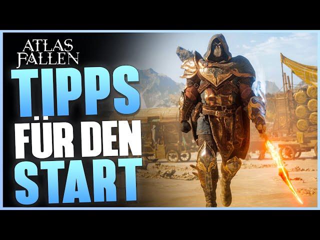 5 TIPPS für den perfekten START in ATLAS FALLEN | Einsteiger Guide | Deutsch