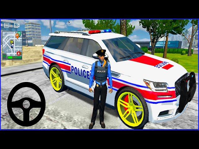 4X4 Jeep Polis arabası oyunu 4K #61 | Police Sim 2022 Game - Polis oyunu 4K Android Gameplay (2024)