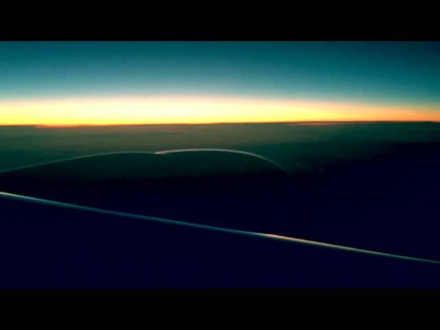 Seattle to Dubai time-lapse