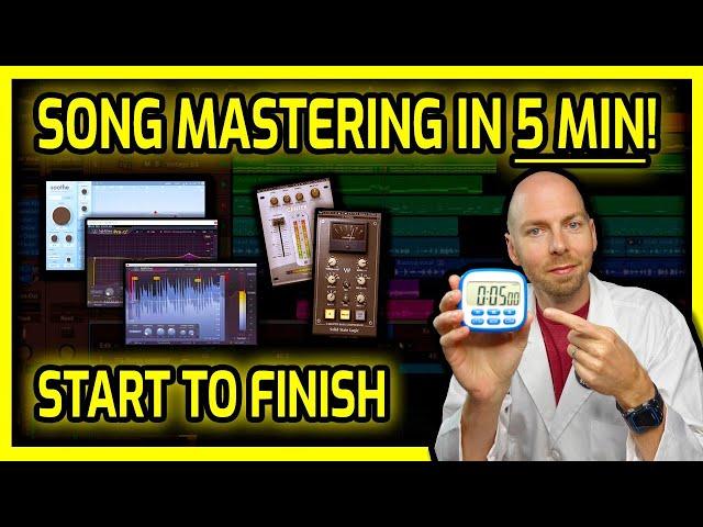 How to Master a Rock/Metal Song in 5 min | Mastering Tutorial