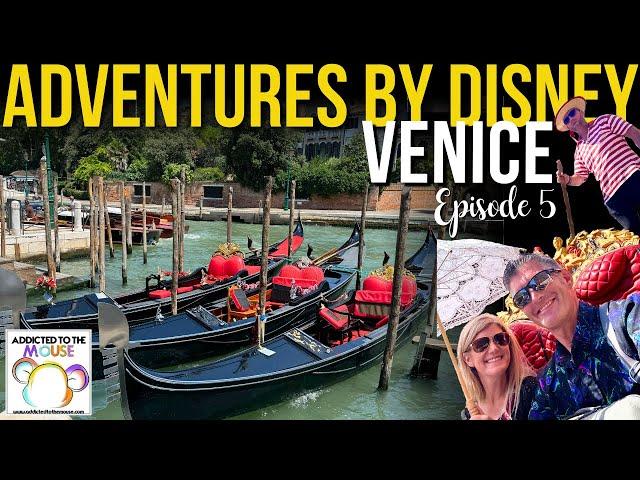 Venice - Trains, Gondolas, Tours, and Squid Ink Pasta | ITALY Adventures by Disney Ep.5