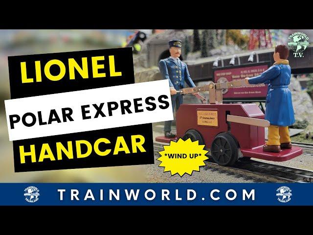 Lionel O Gauge The Polar Express™ Windup Handcar