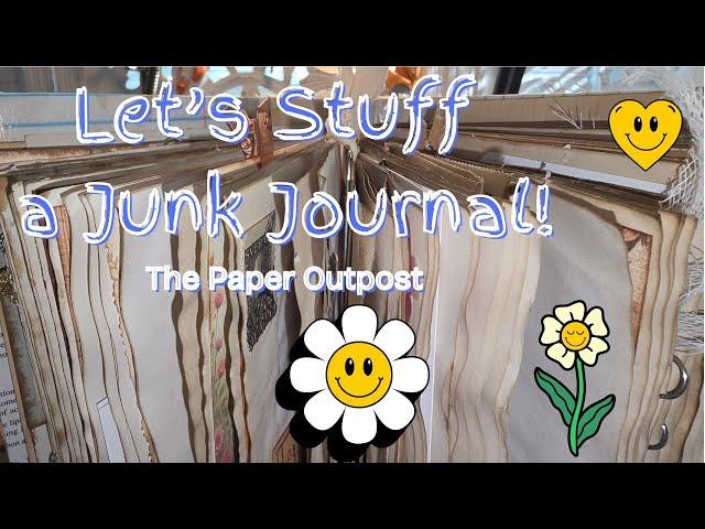 WANT TO STUFF A JUNK JOURNAL?! :) So Much Fun!! :) The Paper Outpost! :)