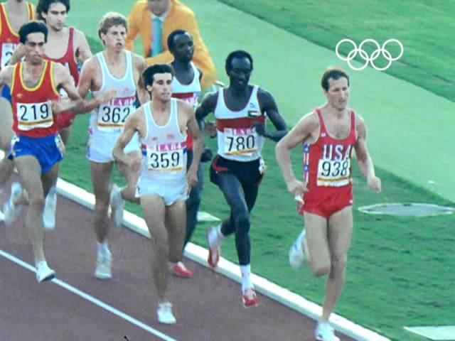 Sebastian Coe's Second 1500m Gold - Los Angeles 1984 Olympic Games