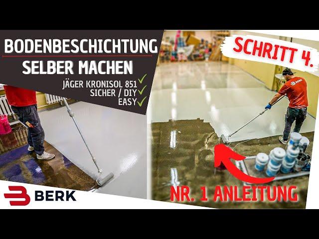 Garagenboden EASY selber BESCHICHTEN ⎜DIY Anleitung 