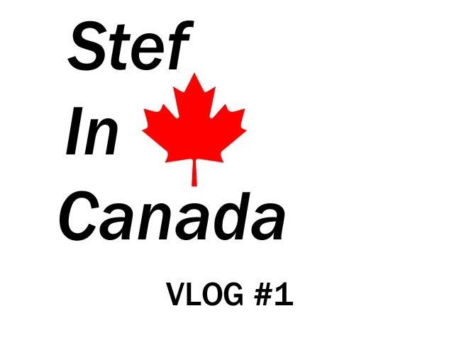 Stef In Canada Vlog #1 - Crazy April Snowfall In Edmonton!