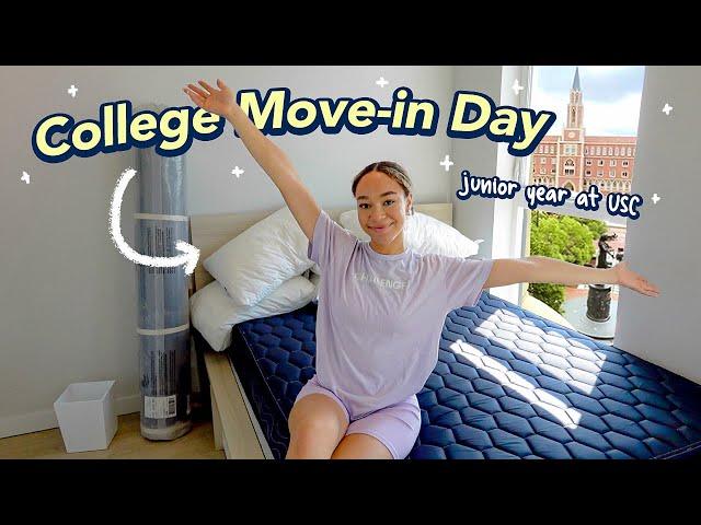 COLLEGE MOVE-IN DAY!  (USC junior year, decorating my new apartment vlog)