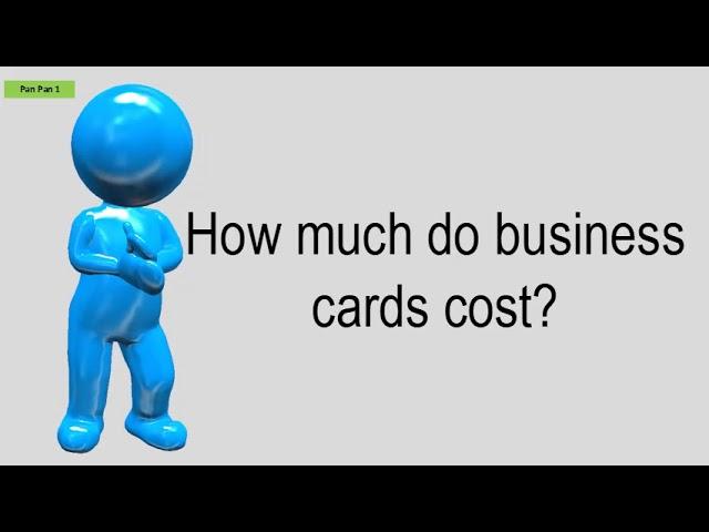 How Much Do Business Cards Cost?