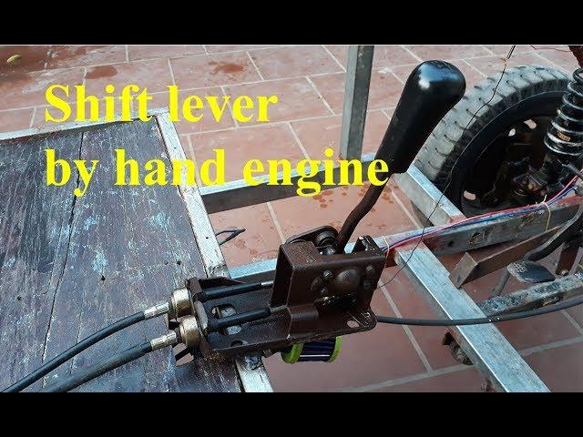 TECH - How to make a car - Shift lever by hand engine