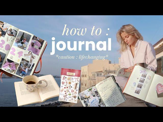 JOURNALING 101  tools, tips & how I journal to manifest my dreams