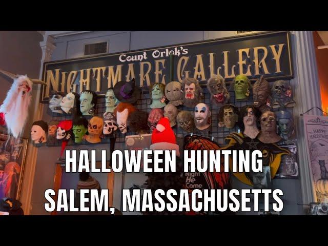 HALLOWEEN HUNTING IN SALEM AND SHOOTING A MUSIC VIDEO!