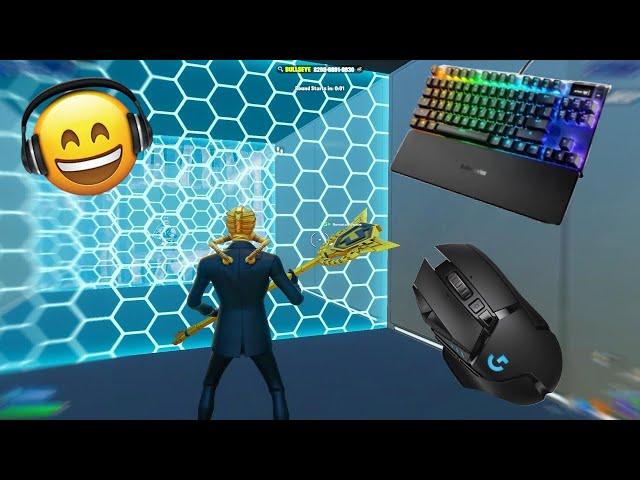 *BEST* 2025 KBM SETTINGS ⌨ Apex Pro TKL ASMR  Piece Control 1v1  Satisfying Keyboard Fortnite