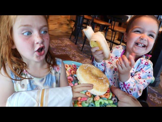 CHEF ADLEY feeds NAVEY!!  Niko meets the Real Spiderman & Superhero Dinner! Disney Wish Family Movie