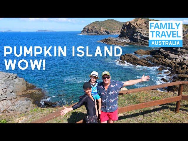 PUMPKIN ISLAND PARADISE | The Ultimate Eco Island Escape | Caravanning Family Travel Australia EP 49