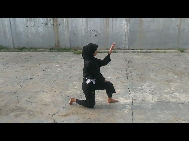 PECAK SILAT DENGAN 4 JURUS ( UTS MATA KULIAH PENCAK SILAT )