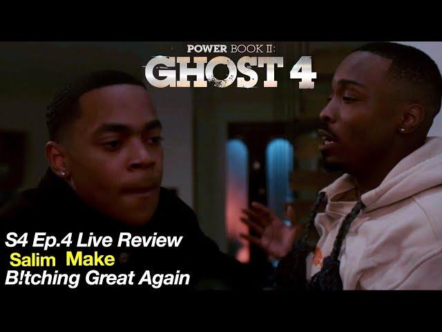  Power Book 2 Ghost Season 4 Episode 4 Live Review | Salim Snitched Quicker Than Minutemen