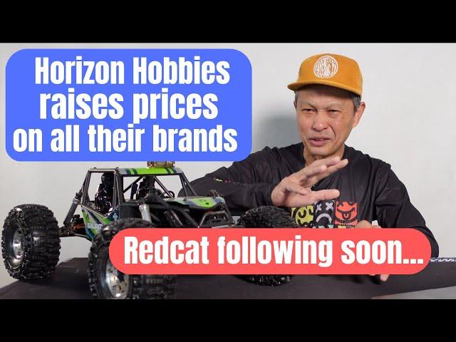 Rc Review 2-27-25 News - Horizon increases prices on all brands due to tariffs. Redcat to follow