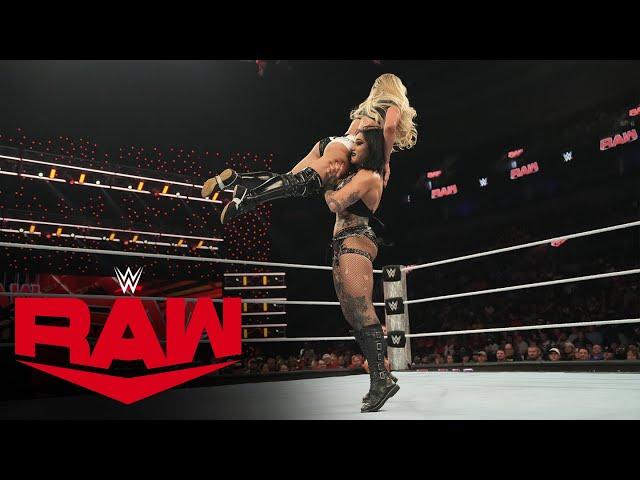 FULL MATCH: Rhea Ripley & Tiffany Stratton vs. Liv Morgan & Raquel Rodriguez: Raw, Oct. 14, 2024