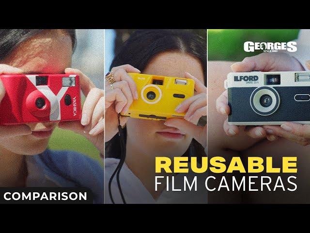 The Best Reusable Film Cameras - Comparing Ilford, Yashica and Kodak!