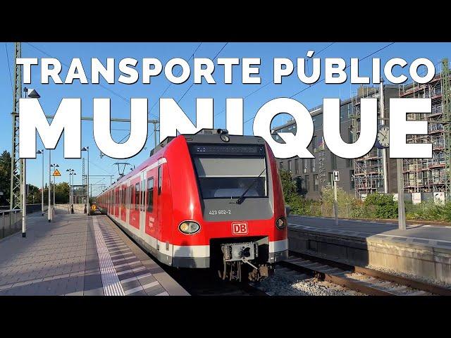 Como funciona o transporte público em Munique?