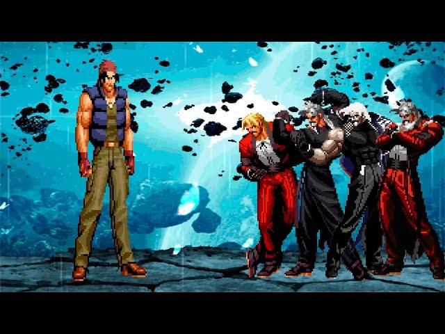 The King of Fighters (MUGEN) | Ralf 15 vs Rugal Team