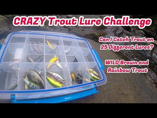 CRAZY Trout on Every Lure Challenge