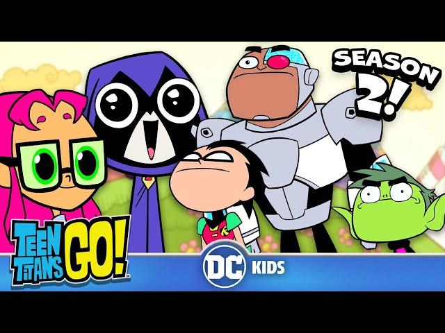 Season 2 BEST Moments! Part 1 | Teen Titans Go! | @dckids