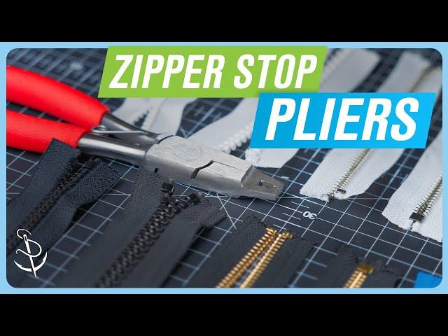 Zipper Stop Pliers: A Project Must-Have!