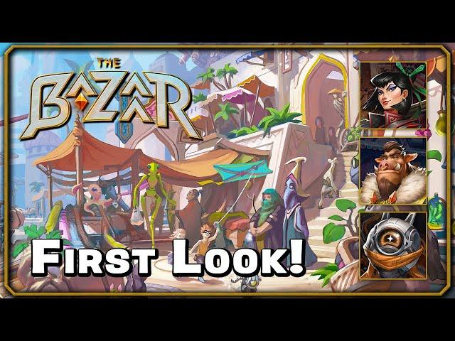 Checking Out: The Bazaar! - Amazing New PvP Roguelike Autobattler!